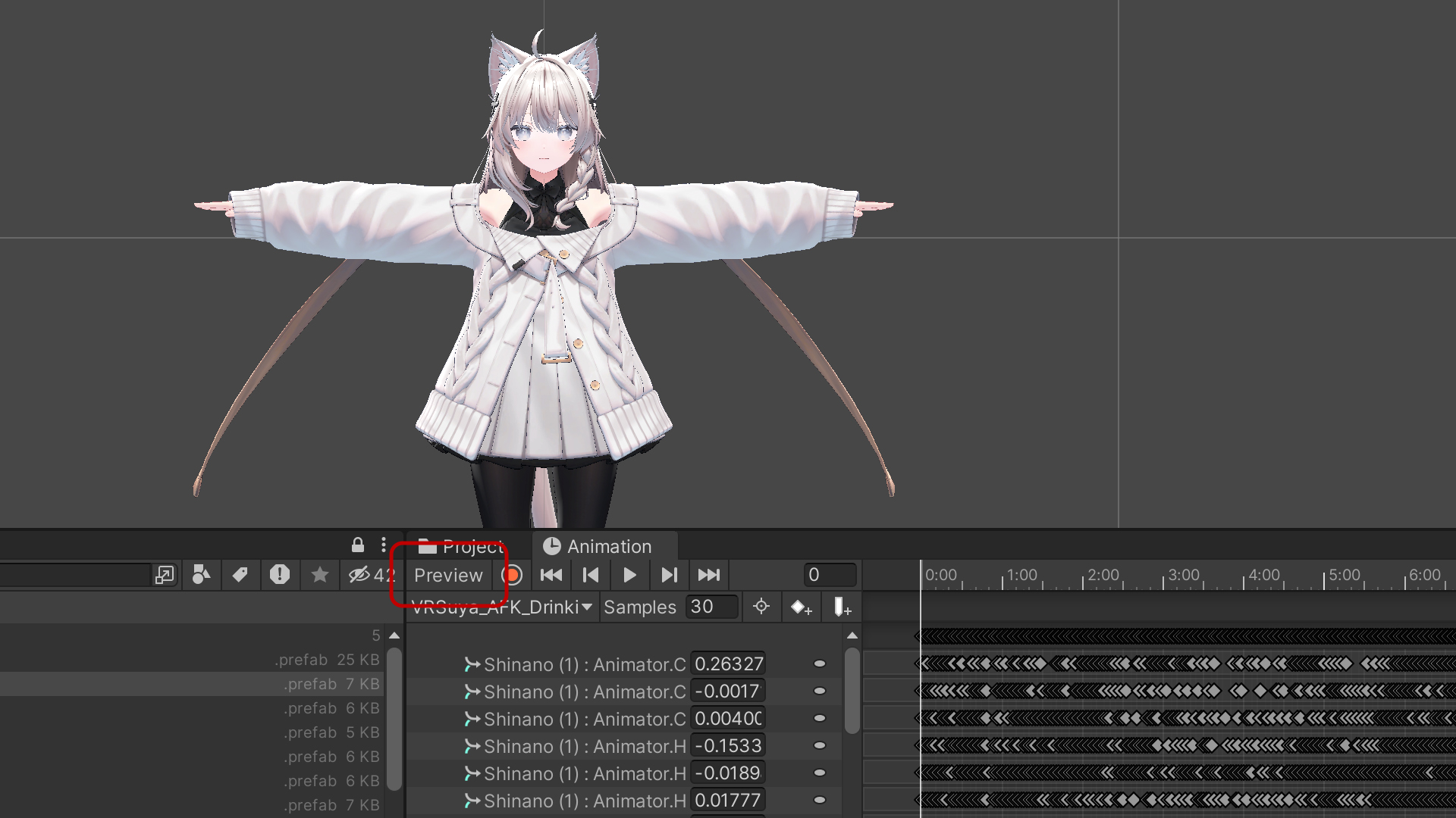 Previewモードを終了