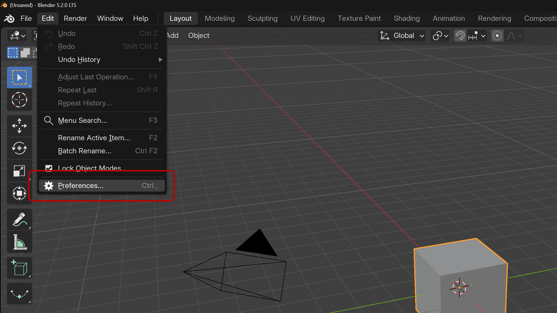 Blender設定